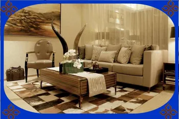 

2018 free shipping 100% natural genuine cowhide wholesale throw rugs