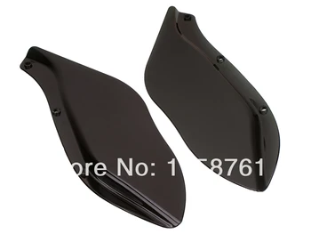

Smoke Dark Tinted Side Wings Windshield Air Deflectors Case for Harley Street Glide Touring FLHR FLHT