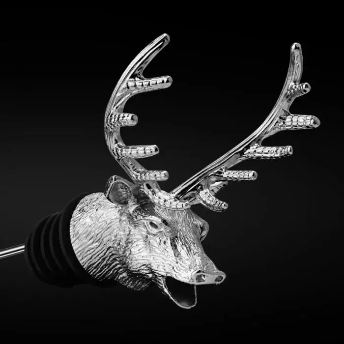 Пробка для вина аэраторы для вина из цинкового сплава Stag Head Pourer Stags пробка для бутылок DC156