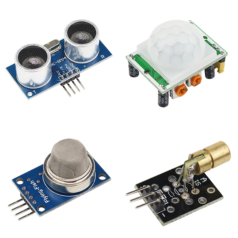 16pcs Sensor Module Board Kit for Arduino Raspberry Pi 3/2 Model B HQQ