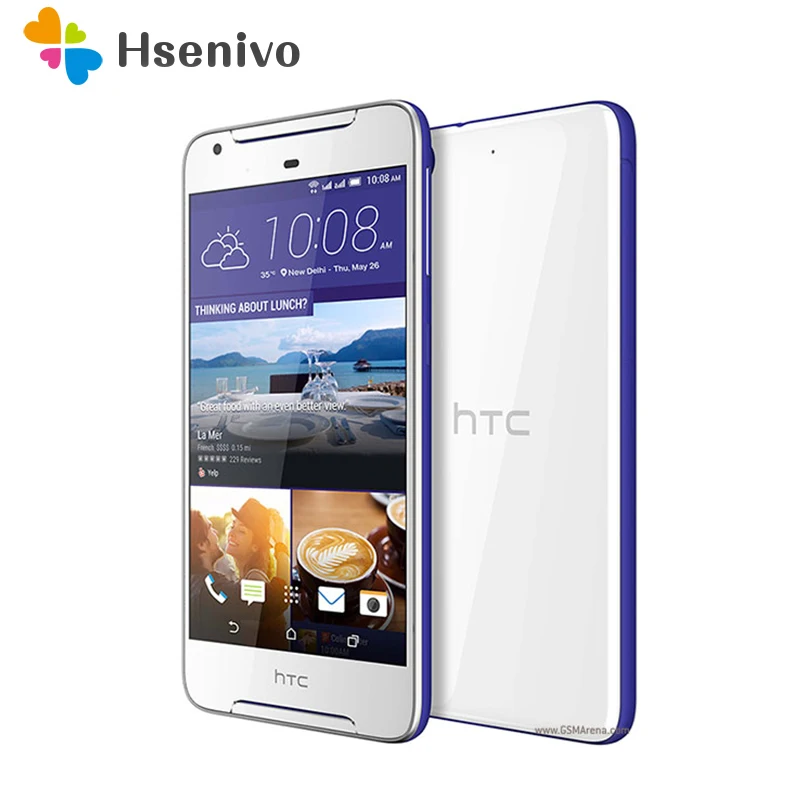 htc Desire 628, dual, 3 Гб ОЗУ, 32 Гб ПЗУ, LTE телефон, четыре ядра, две sim-карты, Android OS, две sim-карты, 13 МП, 5,0 дюймов, отремонтированный телефон