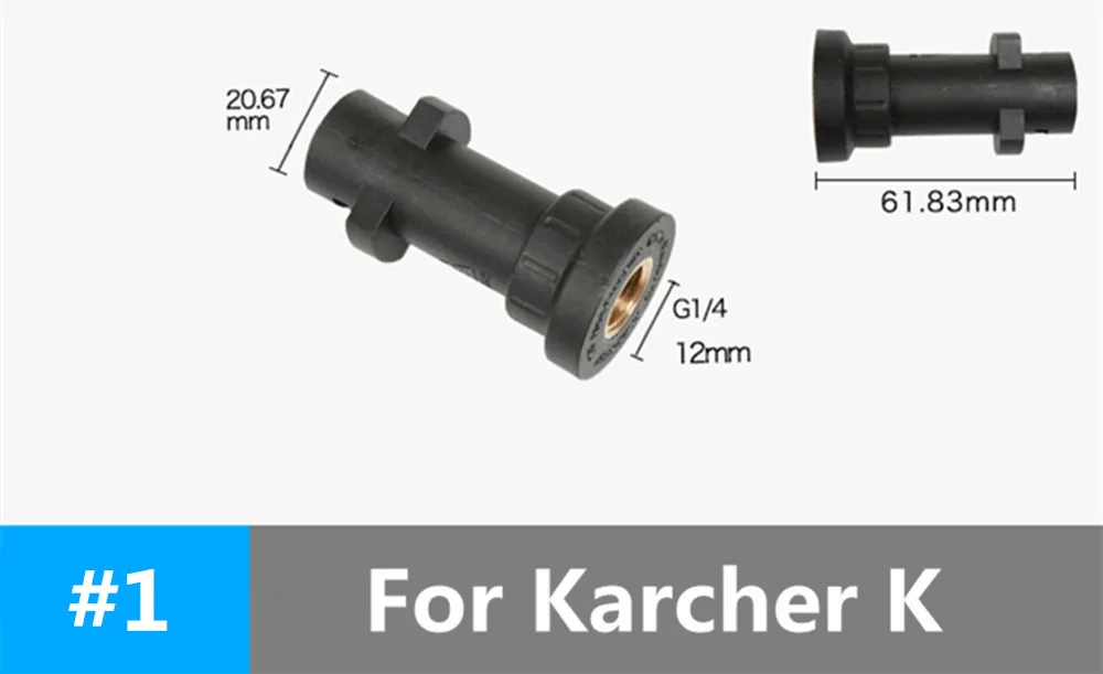 Arma para Karcher Série de Alta Laleyenda Ajustável Espuma Lança Pressão Neve Sabão Foamer Bico k5 k2 k3 k7 Lavadora Carro 1000 ml k 3 Cheap Lavadora automotiva