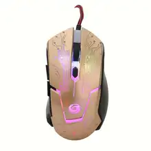 2400 точек/дюйм, проводная мышь с 6D кнопками, цветная светодиодная оптическая игровая мышь, деловая офисная мышь для ПК, ноутбука, ноутбука