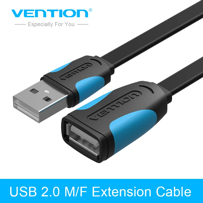 

Vention USB Data Sync Transfer Extender Cable USB2.0 Male to Female USB Cable Extend Extension Cable Cord Extender For PC Laptop