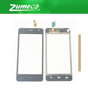 

10PCS/Lot High Quality 4.5''For Homtom HT26 Touch Screen Digitizer Touch Panel Lens Glass Replacement Part Black Color With Tape