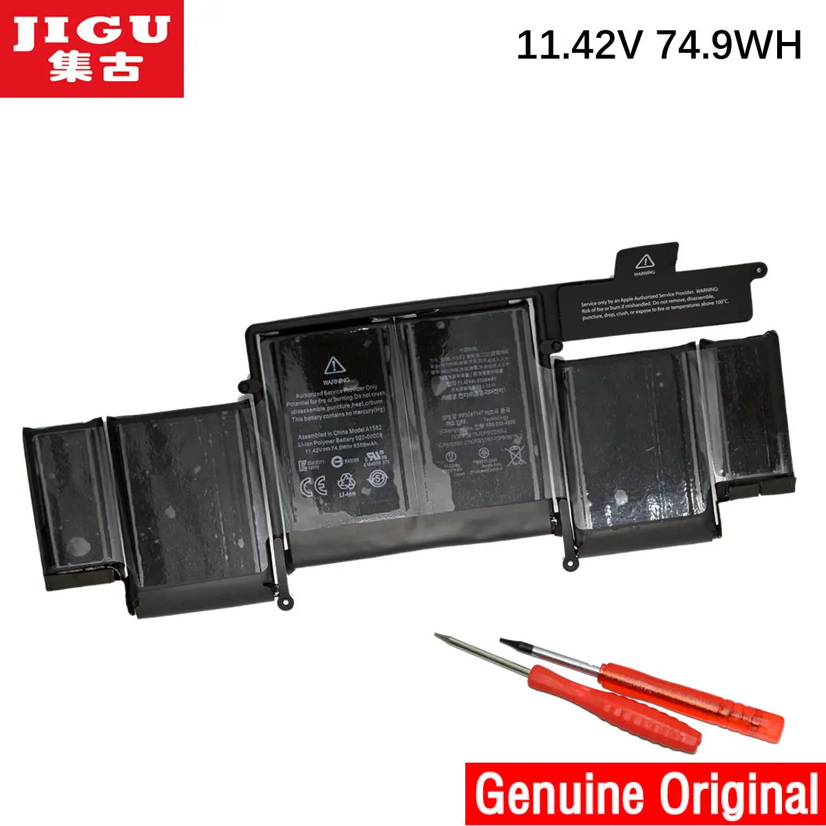 Günstige JIGU 11,42 V Neue Original Laptop Batterie A1582 für Apple MacBook Pro 13 \