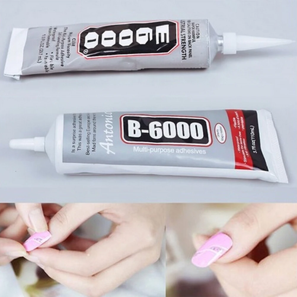 10ML Adhesive Jewelry Diamond Paste Nails Glue Office Supplies E6000