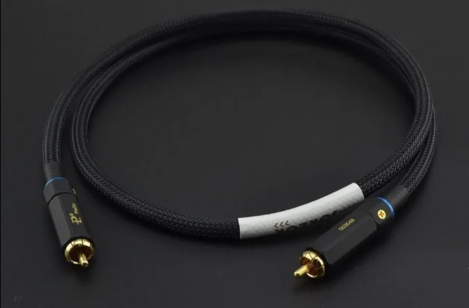 

75Ohms OFC 99.995% Digital coaxial cable Decoder signal line Fever audio cable 18AWG 4.5GHz