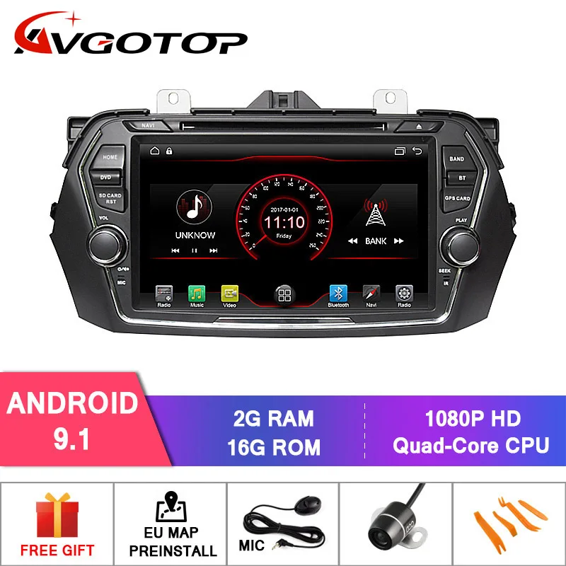 Clearance AVGOTOP Android 9 Wince Car Radio DVD Player For SUZUKI CIAZ ALIVIO 2G 16G Vehicle Multimedia 0 Clearance AVGOTOP Android 9 Wince Car Radio DVD Player For SUZUKI CIAZ ALIVIO 2G 16G Vehicle Multimedia 0