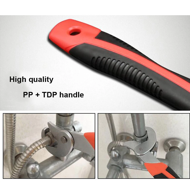 Multi-function Universal Quick Snap Grip Wrench Tiger Wrench Tools Socket Works with Spline Bolts Torx Universial Furniture Car Multi-function Universal Quick Snap Grip Wrench Tiger Wrench Tools Socket Works with Spline Bolts Torx Universial Furniture Car