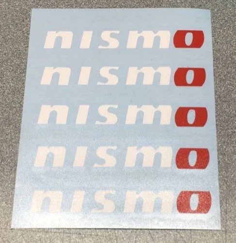 5 шт. Nismo Обод Виниловые Стикеры Наклейки 9.25 см