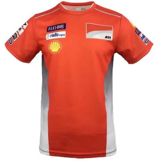 

Motocross NEW Motorcycle Racing T Shirt MTB jersey Dirt Bike Cycling MX Jersey shirt team Ride In Red