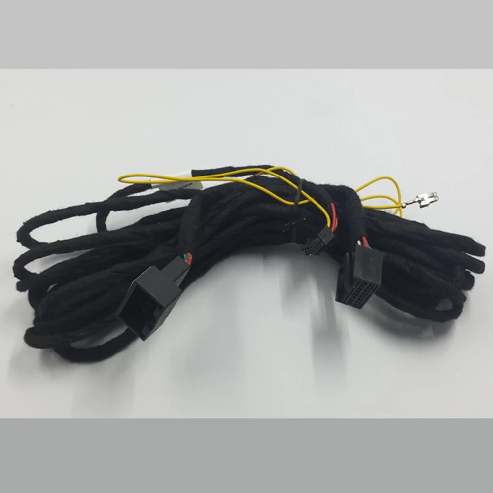 Discount Car Rear Backup Camera System Integration Video Interface For Audi Q3 RMC Radio With Parking Guidelines 4