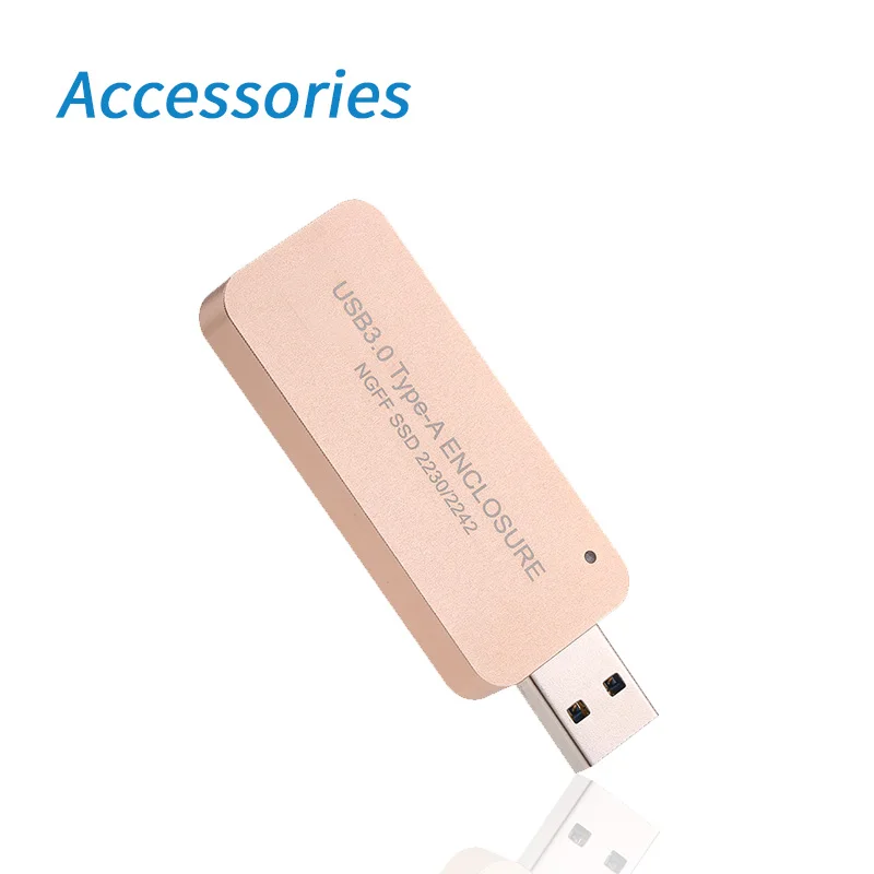 

Universal USB 3.0 to M.2 SSD Enclosure Case for NGFF B Key Hard Disk B+M Key M2 SATA SSD External Box Adapter For 2230 / 2242