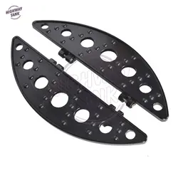 Мотоцикл Half Moon передний драйвер Floorboard мото драйвер педаль чехол для Harley Touring Softail FLT FLST 1980-up