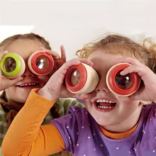 Hot Wood Educational Magic Kaleidoscope Baby Kid Children Learning Puzzle font b Toy b font