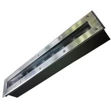 Распродажа 600 мм led бар 9 Вт Прямоугольник светодиодный подземный светильник Bridgelux 130lm/w AC85-265V 12 в 24 в 3 года гарантии