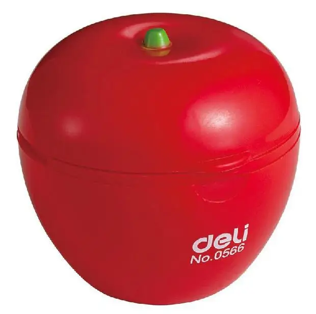 

2 Holes Cute Kawaii Apple Style Pencil Sharpener gifts prizes Office&School Supplies Makeup Eyeliner Pencil Sharpener