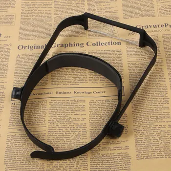 

Replaceable Lens Loupe Magnifier 1.6x 2.0x 2.5x 3.5x Head Headband Magnify Glass Lens loupe made of optical glass