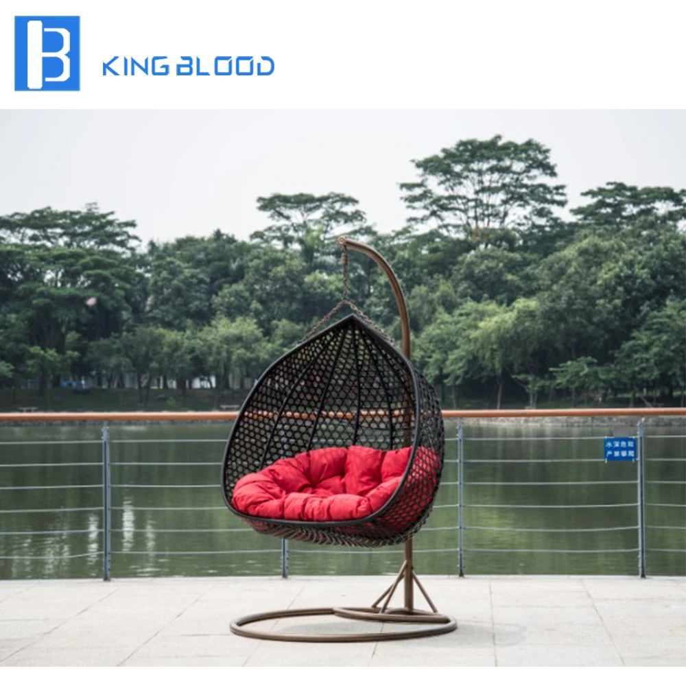 良質屋外の Pe 籐ハンモック卵スイングチェア Patio Swings Aliexpress