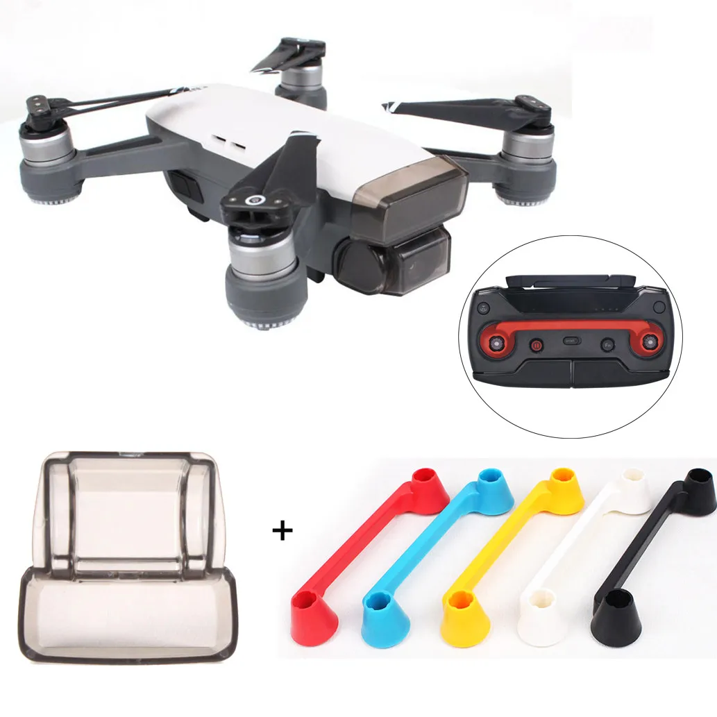 Крышка объектива камеры и контроллер защита больших пальцев для DJI SPARK Gimbal
