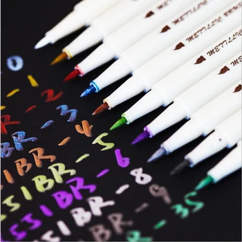 

10 colors Creative Soft watercolor paint Colorful Marker Highlighter For children scrawl DIY 627