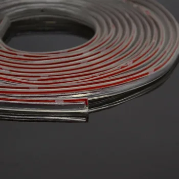 

Guard Seal Strip Moulding Weather Lock Soundproof 5 Meters Transparent Car