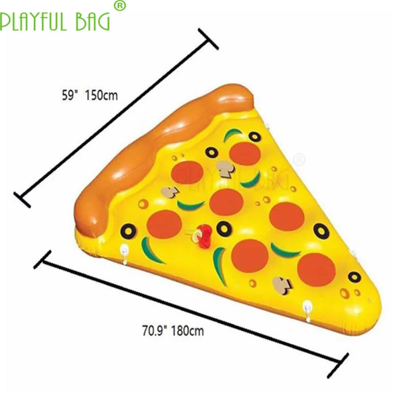 Водный рай пиццы плавающие вечерние спасательный круг плавательный круг, огромный надувной плавающий кровать взрослые вечерние игрушки E45