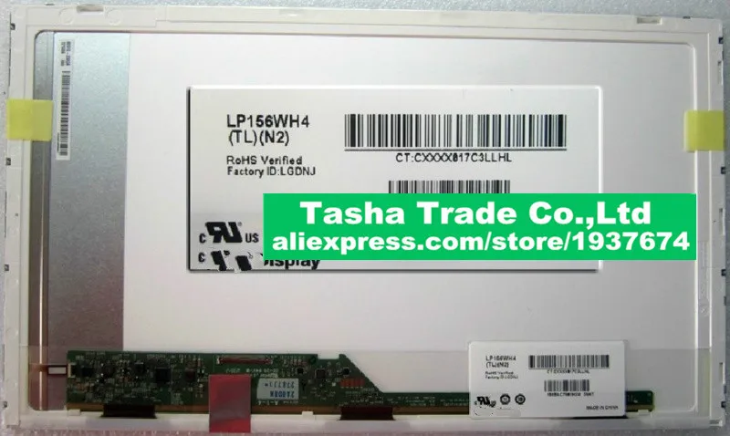 

LP156WH4-TLN2 LP156WH4 TLN2 Screen LCD Display Panel 1366*768 40pins New Original
