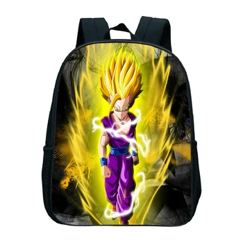 

New Dragon Ball Goku Students School Mochila Kawaii Kindergarten Rucksack Beautiful Pattern Preschool Backpack for Kids Boys