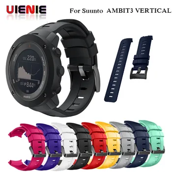 

Sports Silicone Watch Strap band for Suunto AMBIT3 VERTICAL Wristband for Suunto Traverse/Alpha/Spartan Replacement Straps