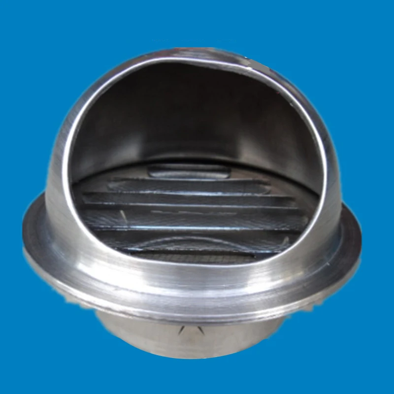 

Stainless Steel Grille Wall-mount Air Exhaust Vent Ventilation Cover Outlet new