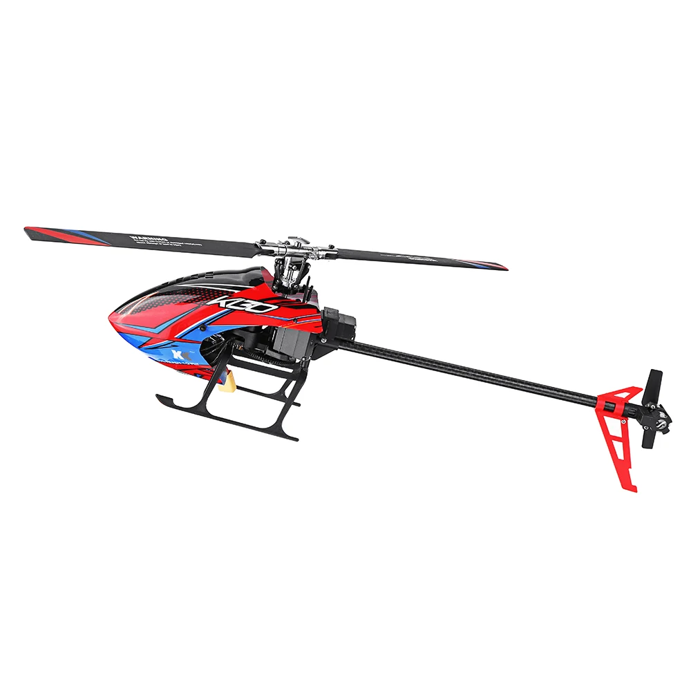 XK K130 2.4G 6CH Brushless 3D6G System Flybarless RC Helicopter RTF Compatible with FUTABA S-FHSS-RTF