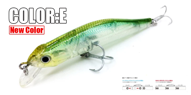 5pcs/.lot. 80mm/8.5g Color send randomly!  A+ fishing lures minnow,quality professional minnow bearking hot crankabits