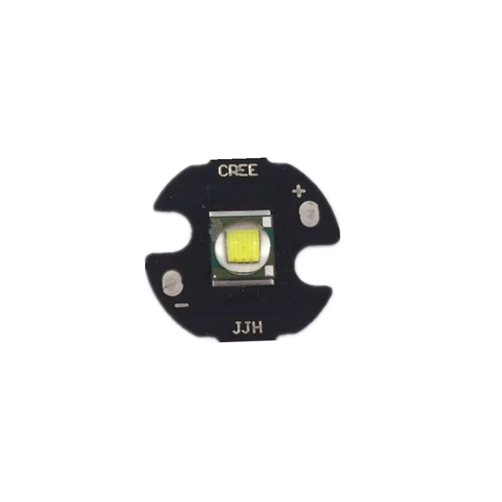 2 шт. CREE XML XM-L T6 светодиодный U2 10 Вт белый(6500 К-7000 к) высокой мощности Светодиодный излучатель с 16 мм 20 мм PCB для DIY