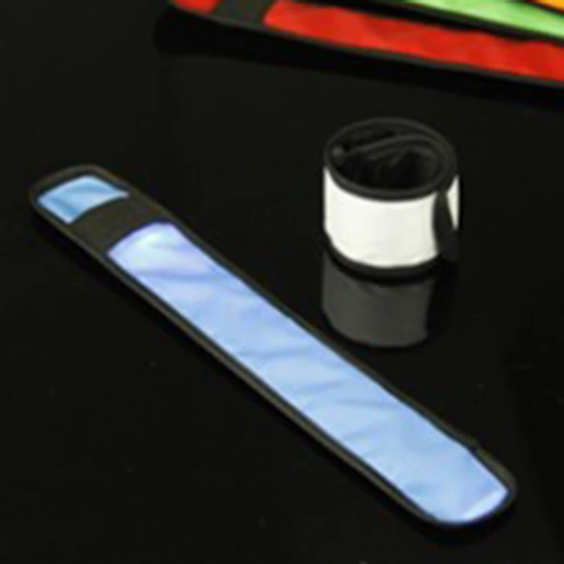 Светодиодный лампа-рефлектор повязки на руку ремень безопасности для ночной бег велопрогулки ремешок на руку наручные браслеты - Цвет: blue