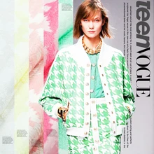 Chic Couture моды ткани, узор "гусиные лапки" узор, жаккардовая ткань, несколько цветов, шить для пальто, штаны, костюм, ремесла по двору