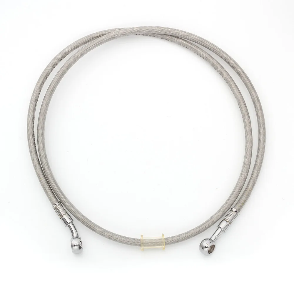 

1300MM Universal Motorcycle Brake Hose Line Pipe Banjo Hose Hydraulic Reinforced Braided Fit Motocross Motorbike Moto ATV Pit