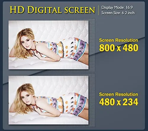 Sale 6.2 inch 2 din GPS Navigation Player Autoradio LCD Touch Screen in Dash Car DVD Player Autoradio with Dvd/cd/mp3/mp4/usb/sd/amfm 0