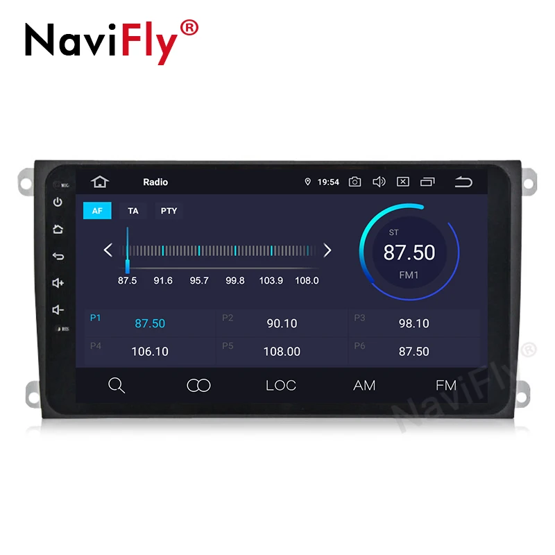 Top NaviFly 2G+16G Android 9.0 IPS+DSP GPS Autoradio multimedia player for Porsche Cayenne 2003-2010 with GPS navigation stereo 2