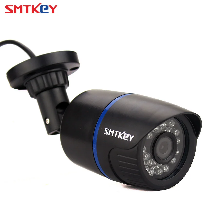 

SMTKEY CCTV Camera CMOS IP Camera 720P Outdoor Waterproof 3.6mm Lens 1.0MP Bullet Network Security Camera