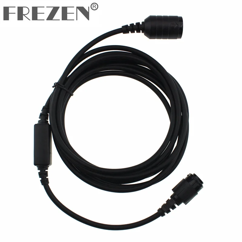 

3M Mic Extension Cord Cable for Hand Mic RMN5052 RMN5050 For Motorola M8220 M8668 XPR4300 XPR4350 Car Radio Station Mobile Radio