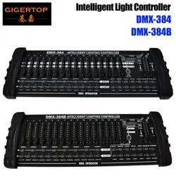 TIPTOP Свет этапа DMX 384 Каналы освещение консоли для DJ Pro Light Управление Свадебная вечеринка дискотека с помощью мини-Размеры/ портативный