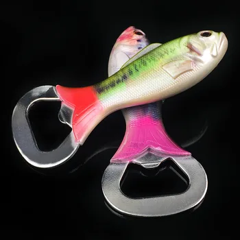 

2Pcs Beer Opener Portable Fish Wine Starter opener Stainless Steel Beer Soda Cap bottle Openers Bar Tools Kitchen accessories