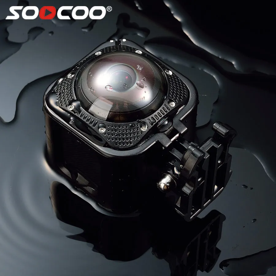 Оригинальный SOOCOO на CUBE360F 1080 P Wi Fi 360 градусов Панорама Камера экшен камера 20 м