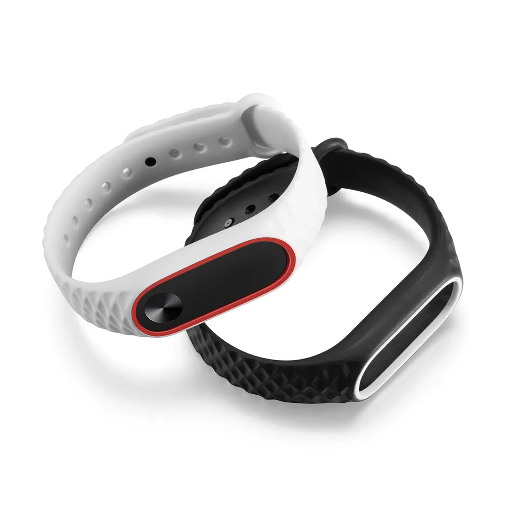 Сменные резиновые силиконовые часы ремешок для часов Xiaomi Mi Band 2 профессиональный