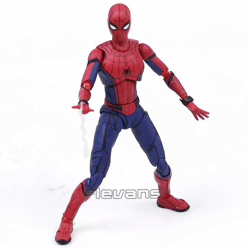 SHFiguarts человек паук выпускников человек паук ПВХ фигурку Коллекционная модель игрушки 14 см