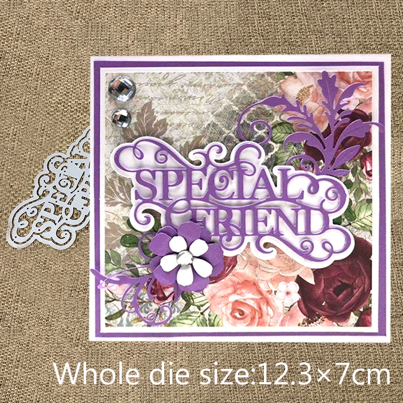 

New Design Craft Metal Cutting Dies cut die new with love letters Scrapbooking Album DIY Paper Card Craft Embossing Die Cuts