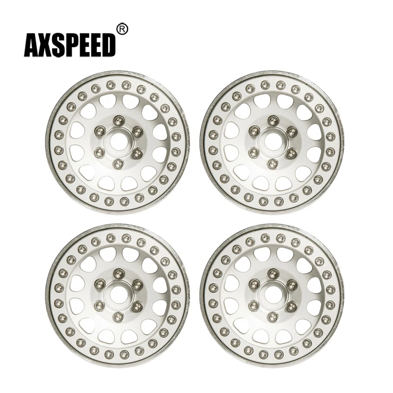 

1:10 RC Crawler Metal Alloy 1.9 Inch Wheel Rim BEADLOCK for 1/10 Axial SCX10 TAMIYA CC01 D90 D110
