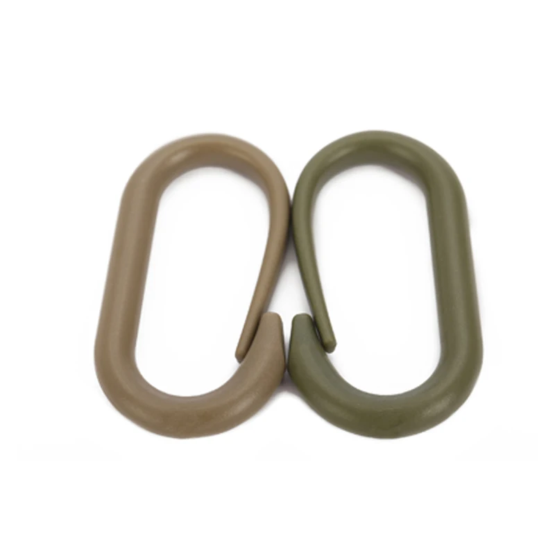 

EDC Outdoor Pocket Tool 5Pcs/Lot Plastic Buckles Climbing Hooks Generic Outdoor Molle Tactical Backpack Multiuse D-Ring Survival